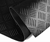 Резиновая рулонная дорожка Rubber Matting 1,2х20м 3мм черная (отрезная)